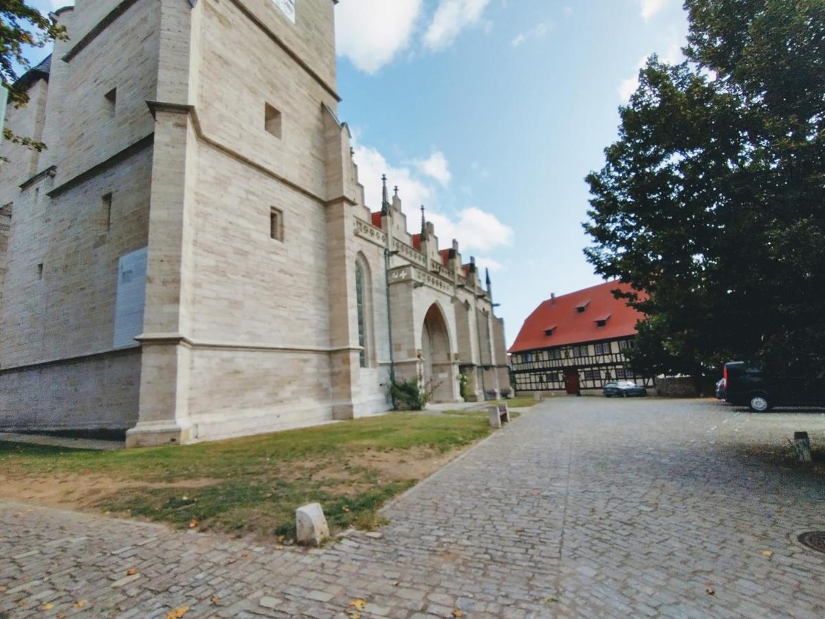 Pension Bergstube Bad Langensalza Eksteriør billede