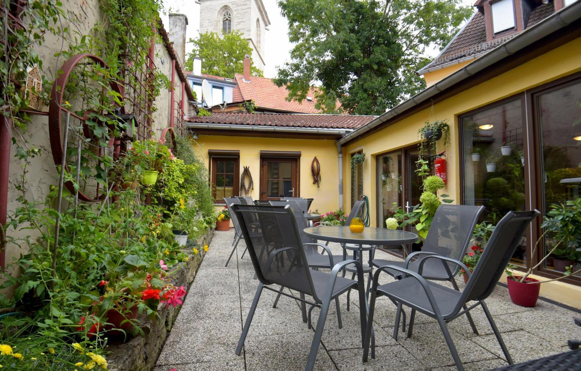 Pension Bergstube Bad Langensalza Eksteriør billede